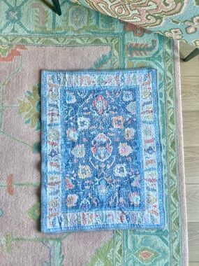 Oushak Washable Welcome Mat